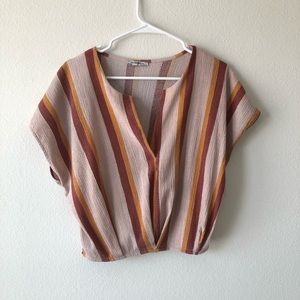 Zara trafaluc stripped top